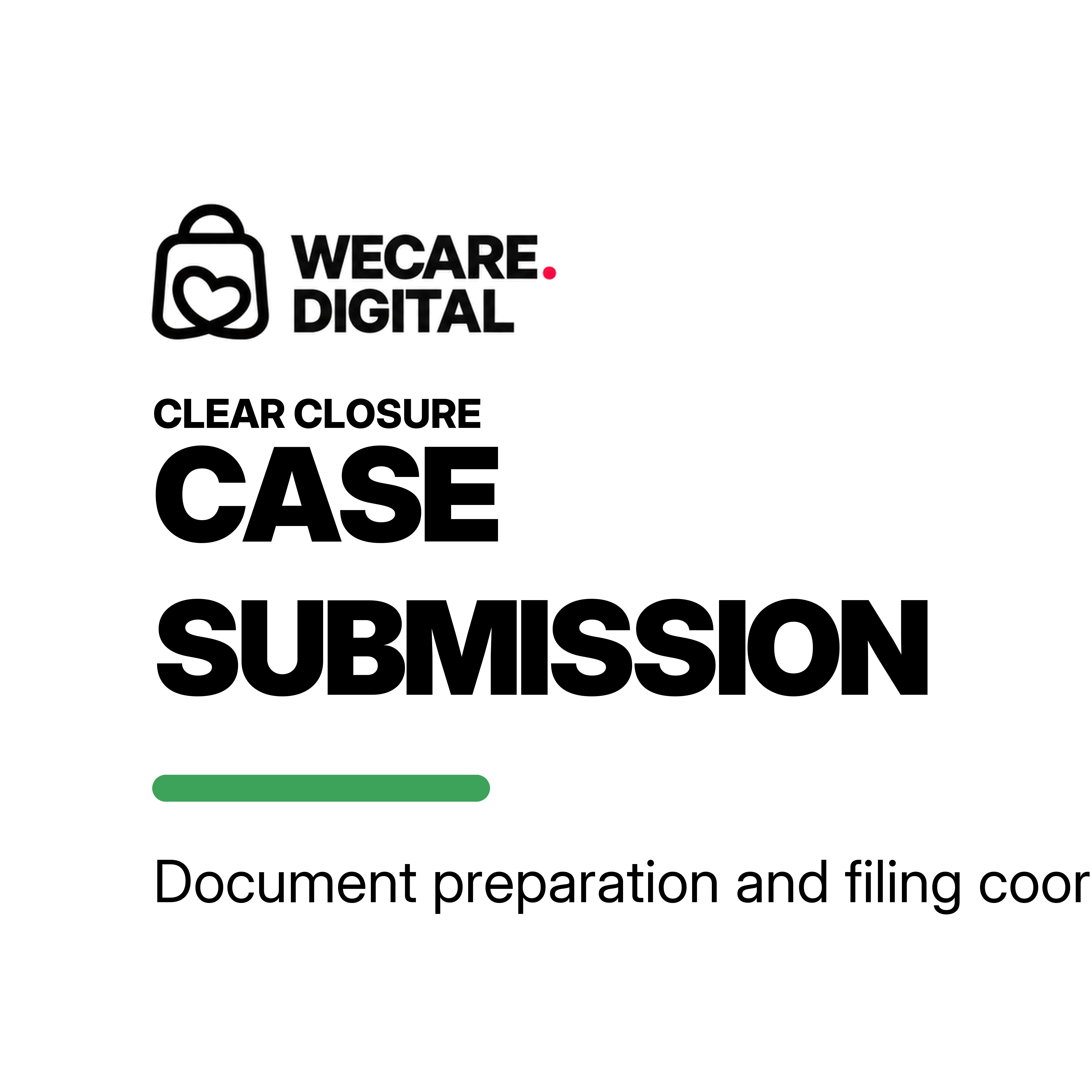 Case Submission catalogue artwork