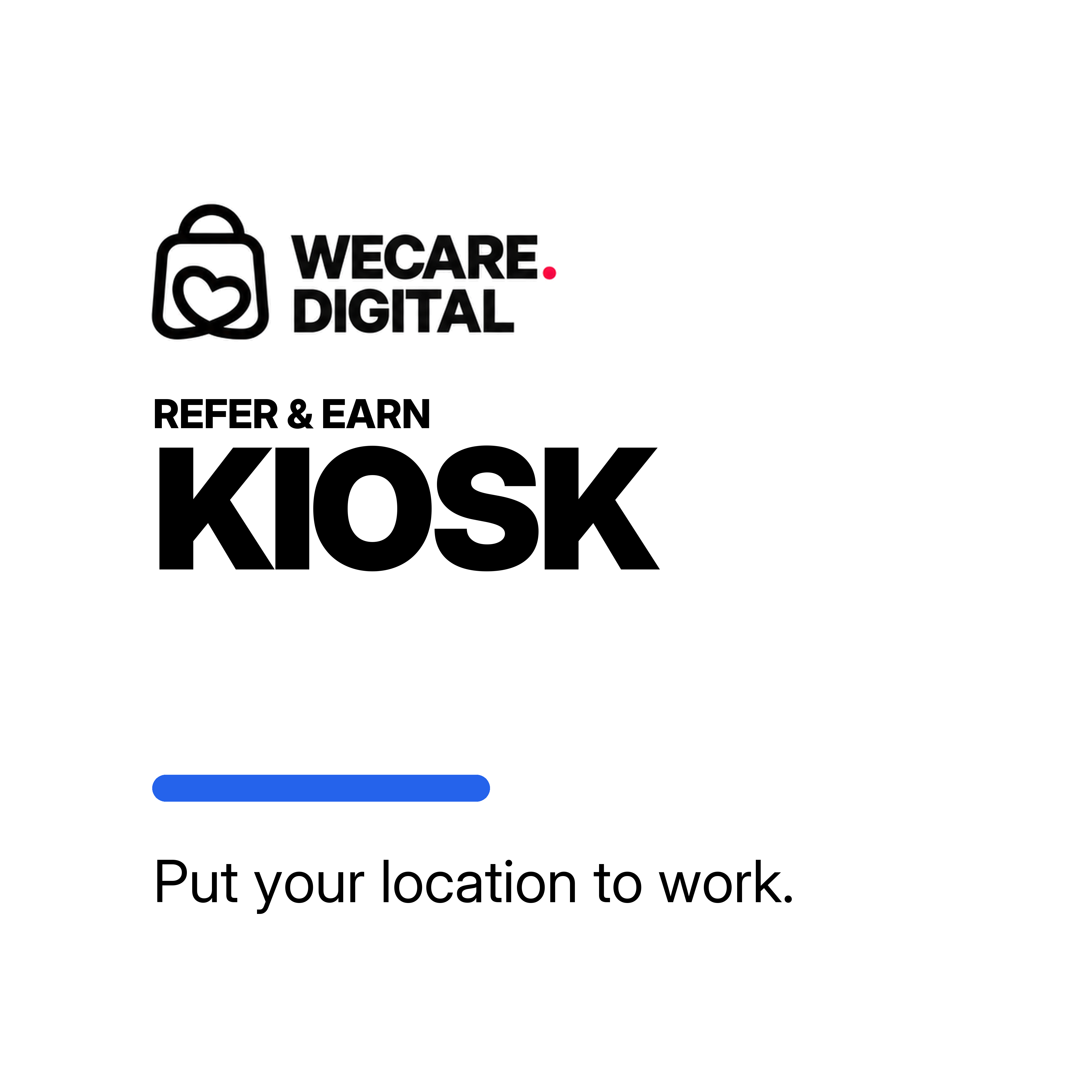 Kiosk catalogue artwork