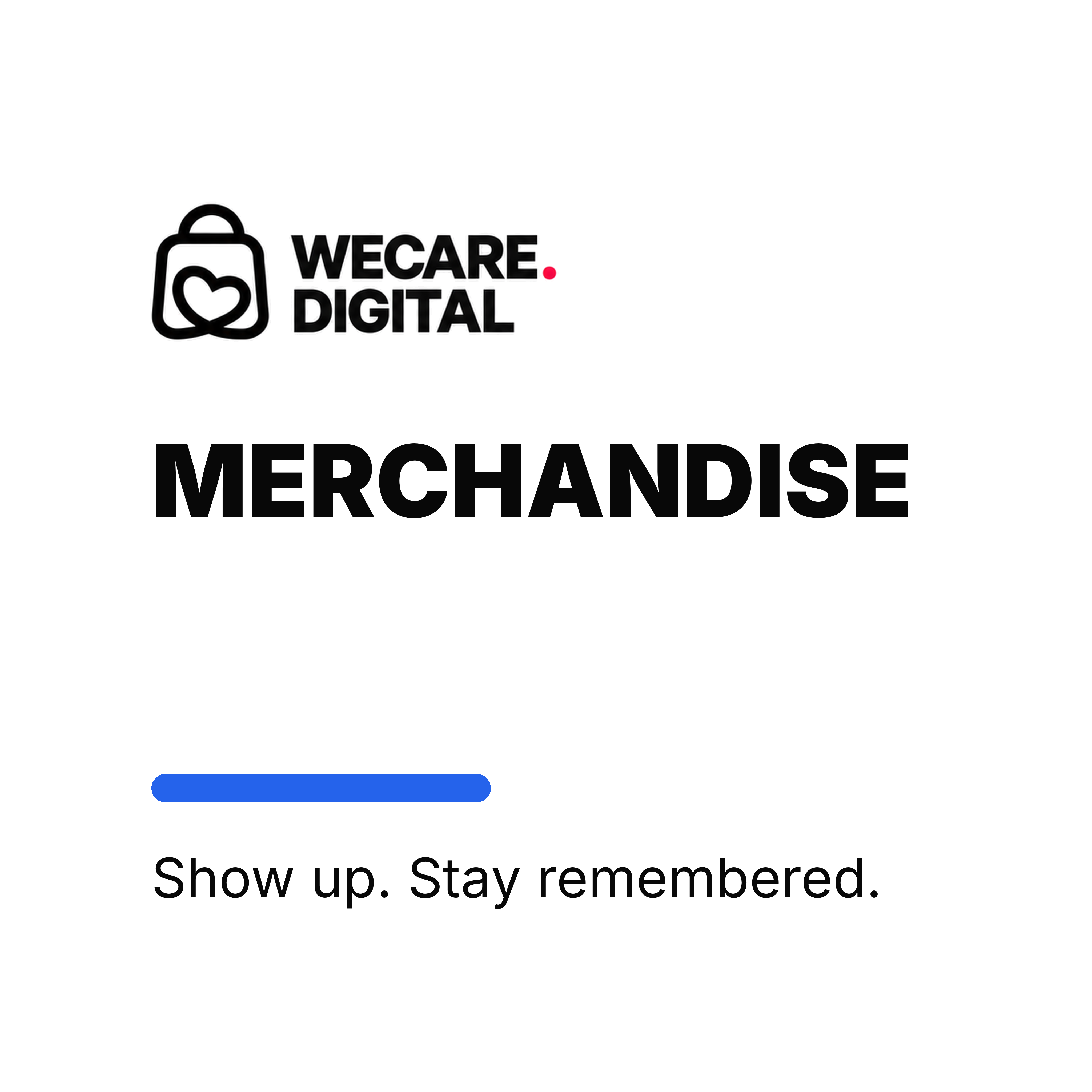 Merchandise catalogue artwork