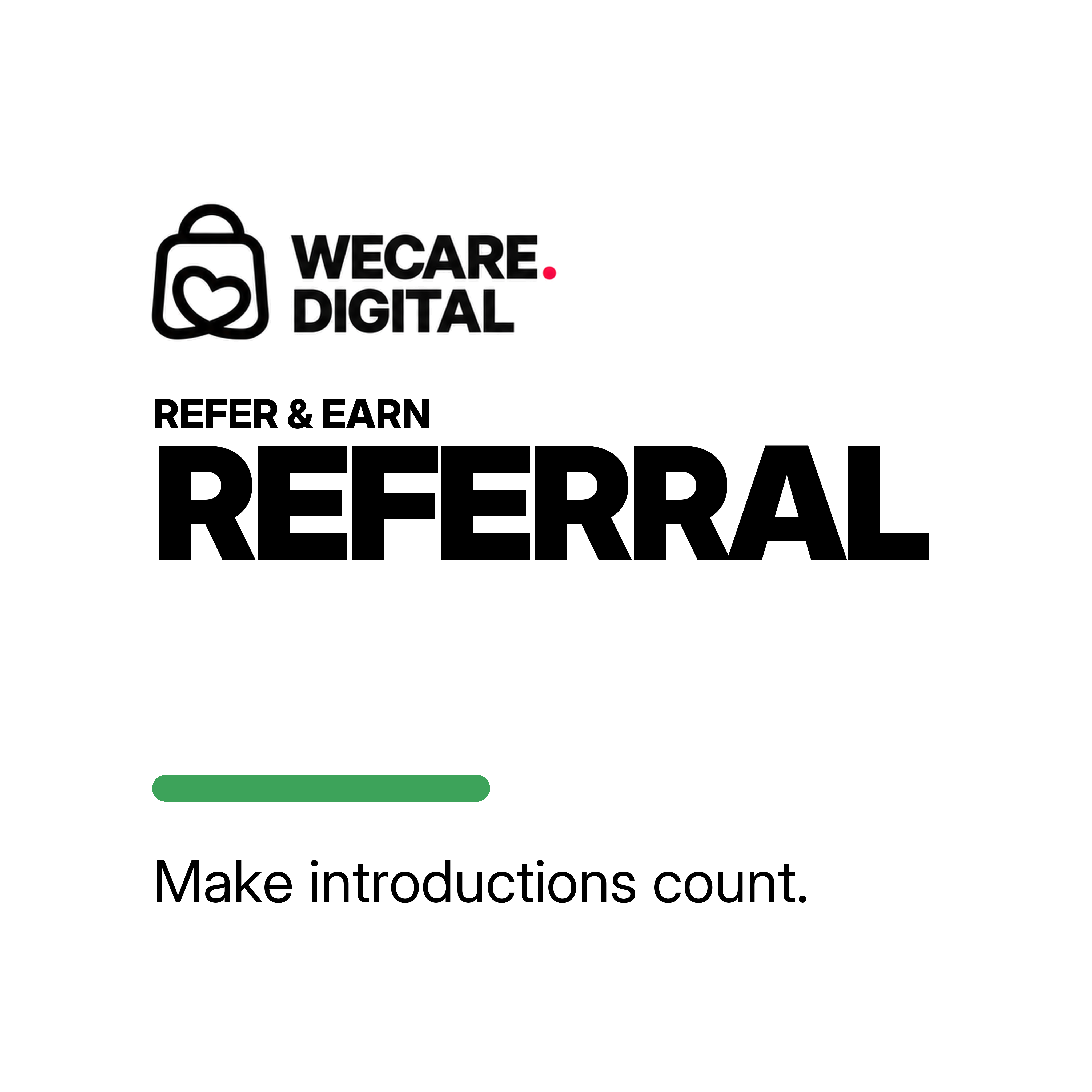 Referral catalogue artwork